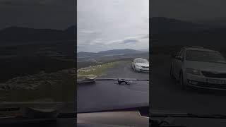 Dangerous Drive in Aerial Mast in Minaun Achill Island Co. Mayo.