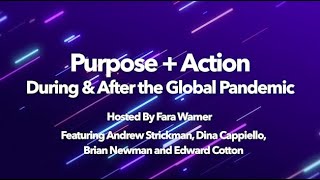 Brand Storytelling Live Streams | Purpose + Action During & After the Global Pandemic