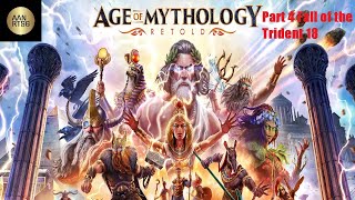 🔴Age of Mythology Retold Campaign Fall of the Trident Part 4 18 - 23 Egypt to Nordic