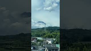 【出張動画】今日の富士山は頭だけ！