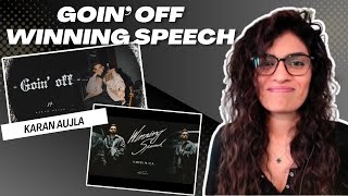 GOIN' OFF + WINNING SPEECH (KARAN AUJLA) REACTION/REVIEW! || @KaranAujlaOfficial