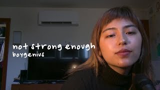 not strong enough boygenius cover