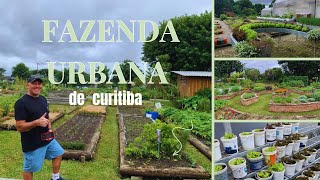 Visitando a FAZENDA URBANA/cidade de Curitiba