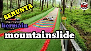 SERUNYA NAIK MOUNTAINSLIDE PURWOKERTO @kuzventura7145 #wisataindonesia #mountainslide