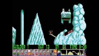 Holiday Lemmings 1994 - Level 30