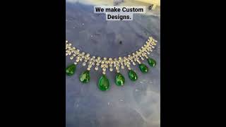 Manufacturing an Emerald and Diamond Necklace | Jewellery Manufacturing