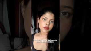 Manish Malhotra Soft Matte Lipstick || Burnt Love