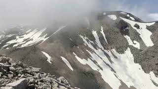 La cresta aerea del Monte Rotondo (2658 metri), 25 giugno 2023 - Majella