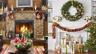 🎄100 CHRISTMAS MANTEL AND FIREPLACE DECOR IDEAS - CHRISTMAS DECORATING IDEAS 2024 🎄