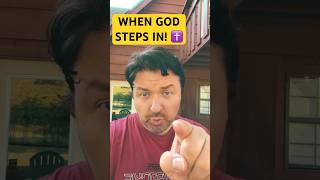 When #GOD Steps In! #hope #motivation #inspiration #inspirational #christian #pastorjeff #preach ✝️