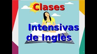 Primer Clase Intensiva de Ingles  #cursodeingles #english101