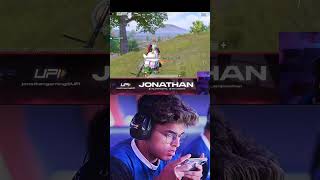 @JONATHANGAMINGYT RUNNING CAR SPRAY  😱🔥!! HACKER OR WHAT #jonathangaming #jonathan1v4 #bgmi