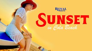 Best Sunset  in my Life | COLA BEACH |  South Goa | Royal Route