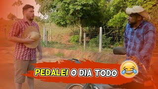 Cumpadi Zé e Chico Miséria moto com defeito