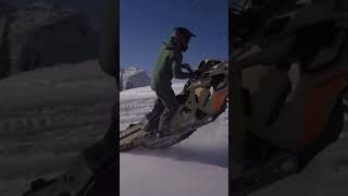 MASSIVE JUMPS IN MOUNTAINS SNOWMOBILES CBOYSTV