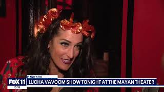 Lucha VaVoom  Mayan Theater. Fox. Los Angeles. July 2024