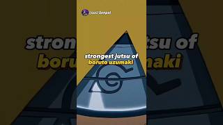 Strongest jutsu of boruto uzumaki 🤯 | #naruto #animeshorts #shorts