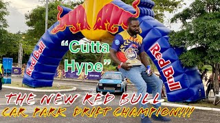 Cutta Hype! The new @redbull  Car Park Drift Champion