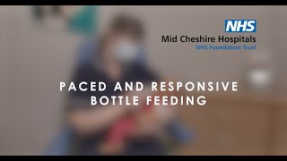 Paced and responsive bottle feeding