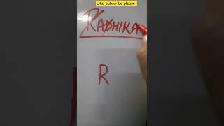 Radhika namelogo #logo #shorts #art #shortfeed #viralshort #name #shortsviral #ytshorts