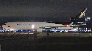 FedEx & UPS MD-11 Departures from Minneapolis Saint Paul Airport [MSP/KMSP]