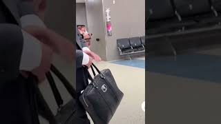 Dimash Kudaibergen airport Las Vegas |Димаш Кудайберген 😍 #dimashkudaibergen #shorts #new