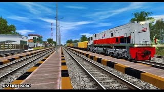 Trainz Simulator 2009 : Perjalanan KA Pupuk Indro-Kandangan