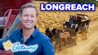 Experiencing an authentic Stagecoach experience in the landscape of Longreach | Getaway