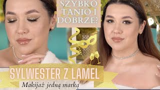 Szybki Makijaż na SYLWESTRA ✨ || TA MARKA MNIE ZASKOCZYŁA!!! || Makijaż LAMEL COSMETICS ✨