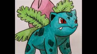 Drawing Ivysaur! (Pokemon #002)