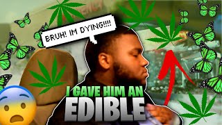 I GAVE MY ROOMMATE AN EDIBLE PRANK!!!| COASTAL BUSTAS