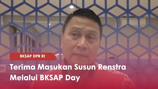 BKSAP DPR RI Terima Masukan Susun Renstra Melalui BKSAP Day - TVR 120