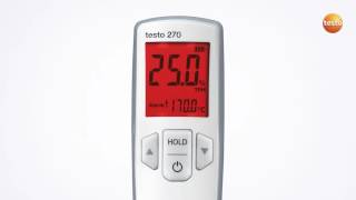 Product video: The cooking oil tester testo 270