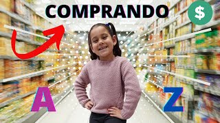 COMPREI TUDO DE A-Z NO SUPERMERCADO - LIVIA MACHADO 😍😍😍