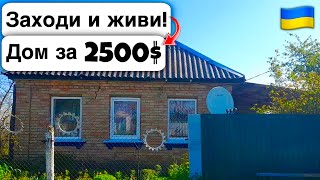 🇺🇦 Заходи и живи! Дом в селе за 2500$ Продажа недвижимости за копейки! Всё есть Уютное тихое село!