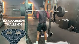 Bodyweight Challenge for max reps vs Strength Standard