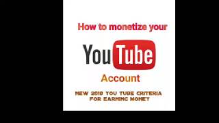 How to monetize and earn from you tube |new 2018 criteria