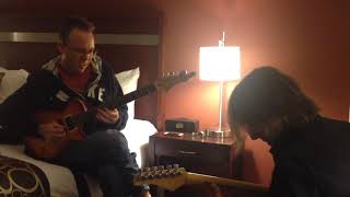 Part 2: Hanging out with Dean Brown playing in a hotel room