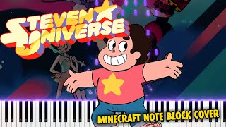 Steven Universe Theme Song (Minecraft Note Block Cover)❤️ #stevenuniverse #minecraftmusic