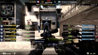 CS:GO NiP V EnVyUs Mirage FACEIT League 2015