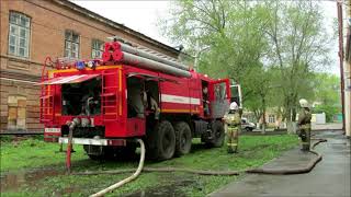 Пожар в "Гагаринской лётке" 4 мая 2016 года.