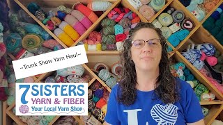 Crochet updates and LMFA Trunk Show Yarn Haul