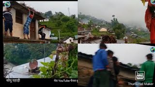 Aaj lekar chalte Hain aapko Uttrakhand ki haseen wadiyan me barish ka Mausam  Manjaf village