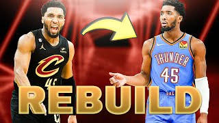 TRADING EVERY PLAYER CAVS REBUILD! NBA 2K25