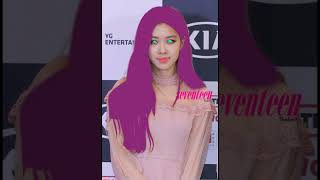 rosé beautiful hair colour change (blackpink) #kpop #ytshorts #youtube #youtubeshorts #rosé #shorts