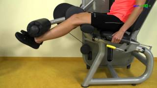 Oefening: isometrische leg extension oefening