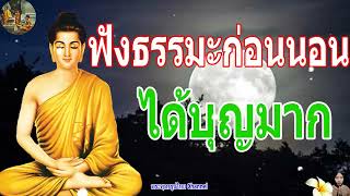 ฟังธรรมะก่อนนอน ใครชอบนอนฟังธรรมะแล้วหลับ [487] จะเกิดอานิสงส์ใหญ่ได้บุญมาก - พระพุทธรูปไทย Channel.