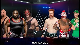 WWE 2K23 | Team Mark Henry vs Team Rey Mysterio | War Games 2023