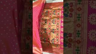 Pure Soft Kanchivaram Paithani silk 9 Yard Saree 😃Rs.2499 FREE SHIP 🇮🇳Details 📝👇#online #shorts #yt