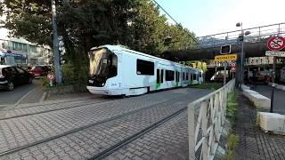 Trams in Grenoble, France